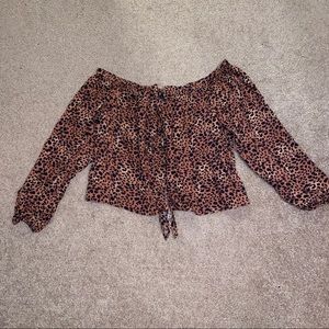 NWOT Cheetah Shirt